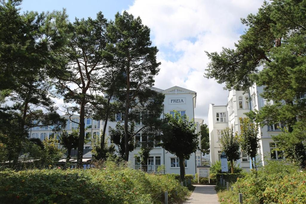 Fewo Direkt Am Strand Mit Meerblick Und Suedbalkon, Villa Freia 27, Binz Εξωτερικό φωτογραφία