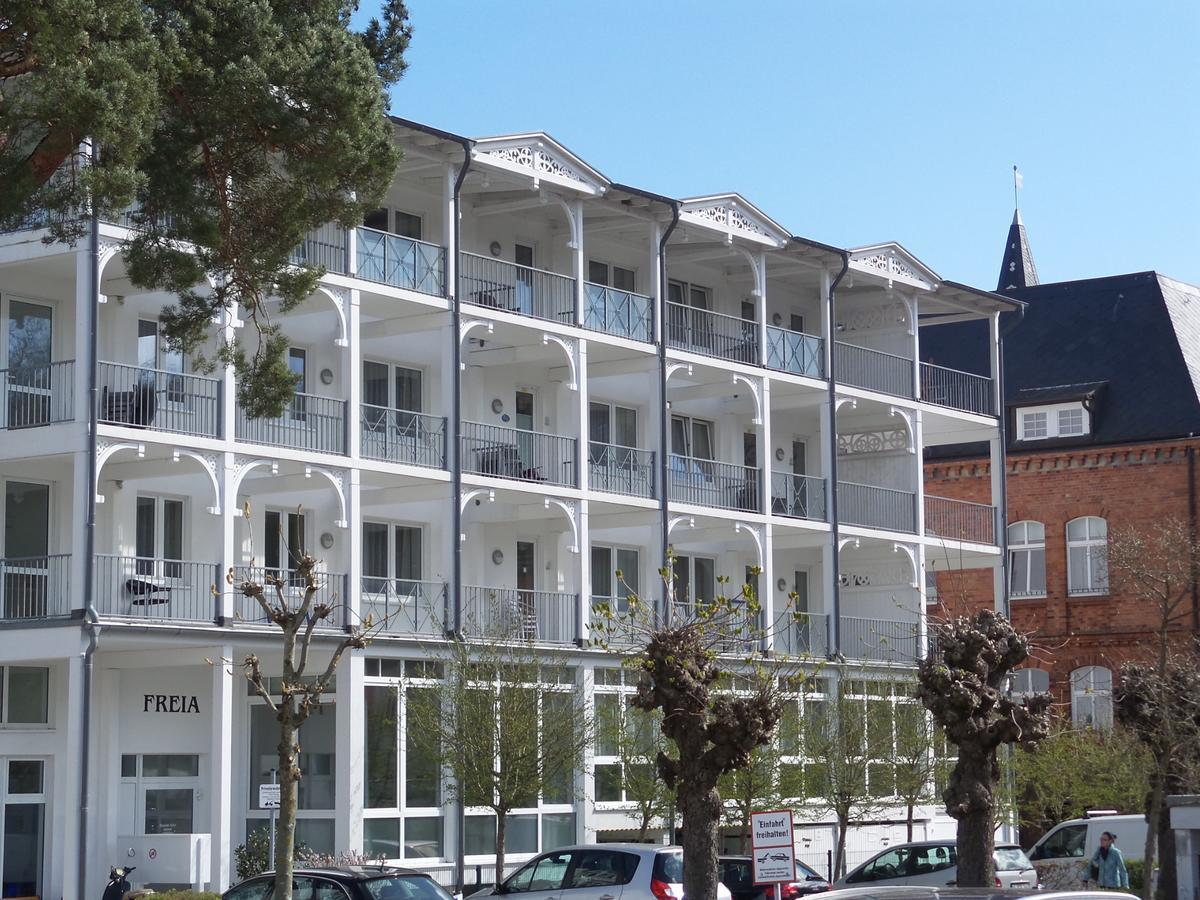 Fewo Direkt Am Strand Mit Meerblick Und Suedbalkon, Villa Freia 27, Binz Εξωτερικό φωτογραφία