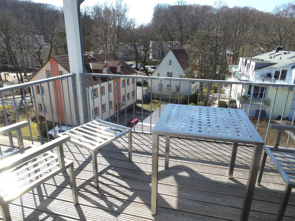 Fewo Direkt Am Strand Mit Meerblick Und Suedbalkon, Villa Freia 27, Binz Εξωτερικό φωτογραφία